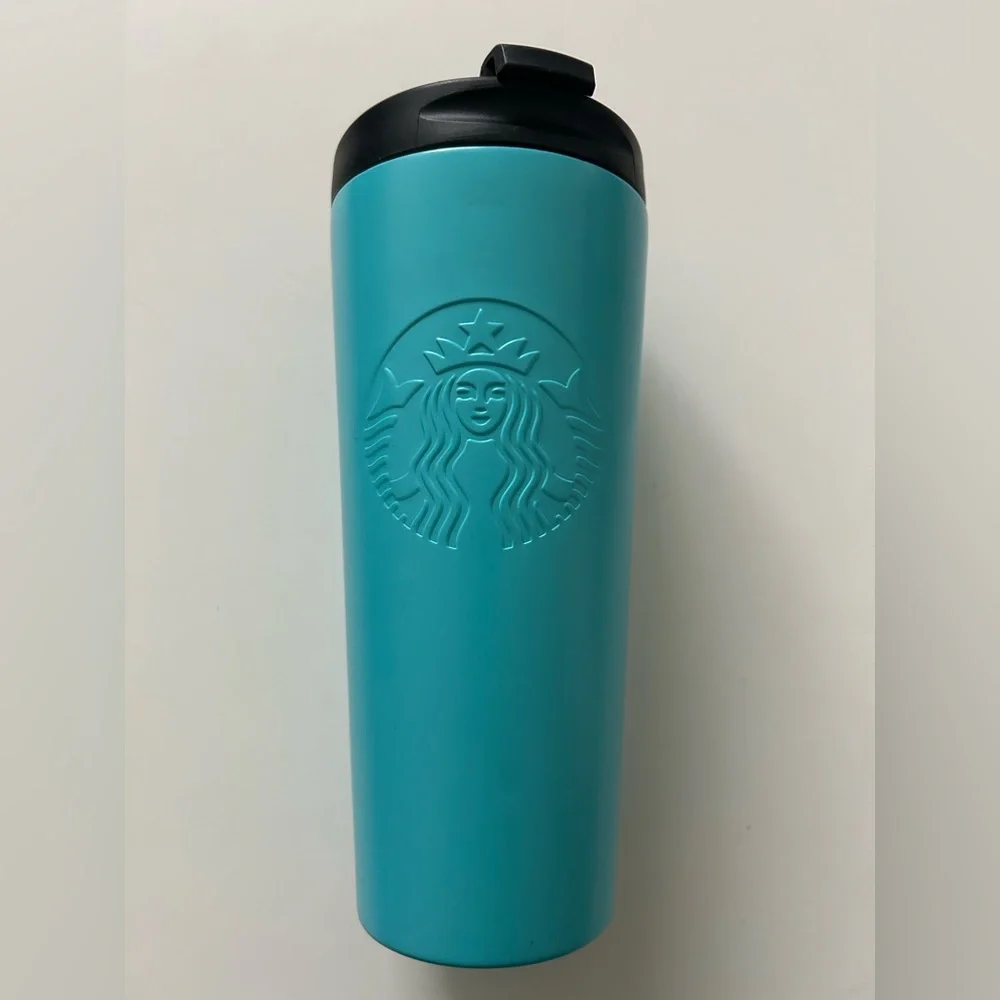 BNWOT Starbucks Blue Tumbler - Picture 1 of 5